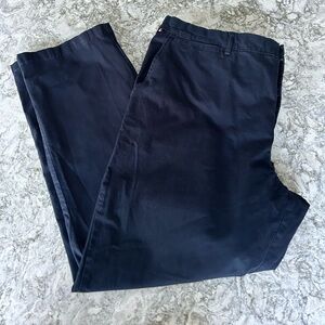 Navy chino pant, straight leg fit, Tommy Hilfiger regular fit stretch 40x30
